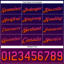 Загрузить изображение в средство просмотра галереи, Custom Stitched Purple Deep Pink Orange-Black 3D Halloween Sports Pullover Sweatshirt Hoodie