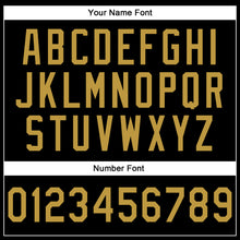 Загрузить изображение в средство просмотра галереи, Custom Stitched Black Old Gold-Royal Line Sports Pullover Sweatshirt Hoodie