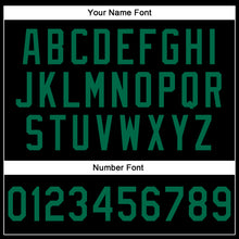 Загрузить изображение в средство просмотра галереи, Custom Stitched Black Kelly Green-Pink Line Sports Pullover Sweatshirt Hoodie