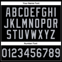 Laden Sie das Bild in den Galerie-Viewer, Custom Stitched Black Gray-Purple Line Sports Pullover Sweatshirt Hoodie