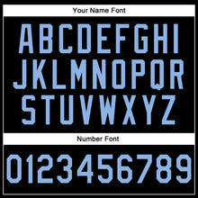 Загрузить изображение в средство просмотра галереи, Custom Stitched Black Light Blue-Purple Line Sports Pullover Sweatshirt Hoodie