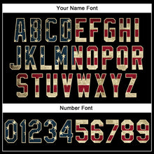 Загрузить изображение в средство просмотра галереи, Custom Stitched Black Vintage USA Flag Cream-Crimson Line Sports Pullover Sweatshirt Hoodie