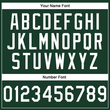 Laden Sie das Bild in den Galerie-Viewer, Custom Stitched Green White-Gold Line Sports Pullover Sweatshirt Hoodie