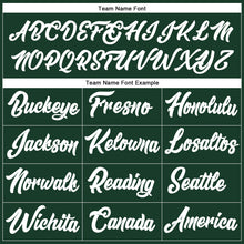 Laden Sie das Bild in den Galerie-Viewer, Custom Stitched Green White-Orange Line Sports Pullover Sweatshirt Hoodie