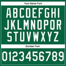 Laden Sie das Bild in den Galerie-Viewer, Custom Stitched Kelly Green White-Pink Line Sports Pullover Sweatshirt Hoodie