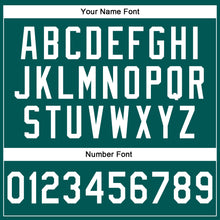 Laden Sie das Bild in den Galerie-Viewer, Custom Stitched Midnight Green White-Orange Line Sports Pullover Sweatshirt Hoodie