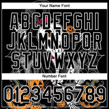 Charger l'image dans la galerie, Custom Black White 3D Halloween Performance T-Shirt