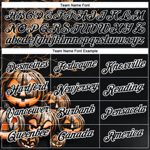 Charger l'image dans la galerie, Custom Black White 3D Halloween Performance T-Shirt