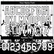 Charger l'image dans la galerie, Custom White Black 3D Halloween Performance T-Shirt