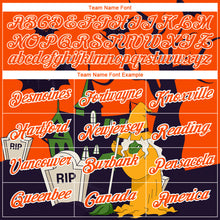 Charger l'image dans la galerie, Custom Orange White 3D Halloween Performance T-Shirt