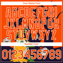 Charger l'image dans la galerie, Custom Orange White 3D Halloween Performance T-Shirt