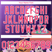 Charger l'image dans la galerie, Custom Purple Pink-White 3D Halloween Performance T-Shirt