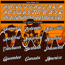 Charger l'image dans la galerie, Custom Bay Orange Black-Brown 3D Halloween Performance T-Shirt