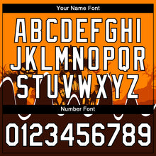 Charger l'image dans la galerie, Custom Bay Orange Black-Brown 3D Halloween Performance T-Shirt