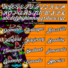 Charger l'image dans la galerie, Custom Orange Brown-Black 3D Halloween Performance T-Shirt