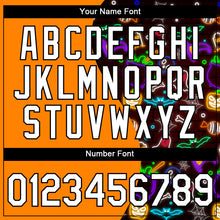 Charger l'image dans la galerie, Custom Orange Brown-Black 3D Halloween Performance T-Shirt