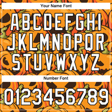 Charger l'image dans la galerie, Custom Bay Orange White-Black 3D Halloween Performance T-Shirt