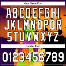 Charger l'image dans la galerie, Custom Bay Orange White-Black 3D Halloween Performance T-Shirt