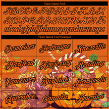 Charger l'image dans la galerie, Custom Texas Orange Black 3D Halloween Performance T-Shirt