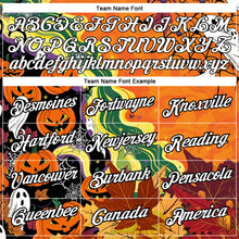 Загрузить изображение в средство просмотра галереи, Custom Bay Orange White-Black 3D Halloween Performance T-Shirt