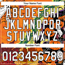 Загрузить изображение в средство просмотра галереи, Custom Bay Orange White-Black 3D Halloween Performance T-Shirt