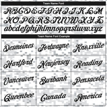 Laden Sie das Bild in den Galerie-Viewer, Custom Stitched Camo Black-White 3D Arctic Camouflage Sports Pullover Sweatshirt Salute To Service Hoodie