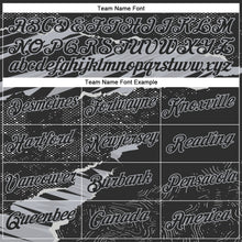 Charger l'image dans la galerie, Custom Stitched Black Gray 3D Pattern Design Torn Paper Style Sports Pullover Sweatshirt Hoodie