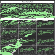 Charger l'image dans la galerie, Custom Stitched Black Pea Green 3D Pattern Design Torn Paper Style Sports Pullover Sweatshirt Hoodie