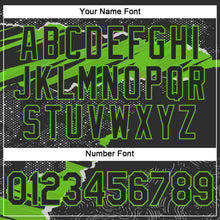 Charger l'image dans la galerie, Custom Stitched Black Aurora Green 3D Pattern Design Torn Paper Style Sports Pullover Sweatshirt Hoodie