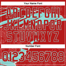 Laden Sie das Bild in den Galerie-Viewer, Custom Stitched Red Ice Blue 3D Pattern Design Torn Paper Style Sports Pullover Sweatshirt Hoodie