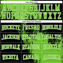 Laden Sie das Bild in den Galerie-Viewer, Custom Stitched Black Aurora Green-White 3D Pattern Design Abstract Brush Stroke Sports Pullover Sweatshirt Hoodie