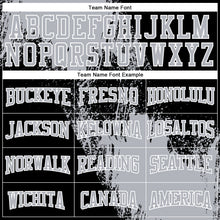 Laden Sie das Bild in den Galerie-Viewer, Custom Stitched Black Gray-White 3D Pattern Design Abstract Brush Stroke Sports Pullover Sweatshirt Hoodie