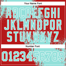 Laden Sie das Bild in den Galerie-Viewer, Custom Stitched Red Ice Blue-White 3D Pattern Design Abstract Brush Stroke Sports Pullover Sweatshirt Hoodie