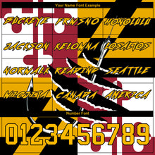 Charger l'image dans la galerie, Custom Gold Black-Red 3D Maryland Flag And Fish Hook Fishing Sports Pullover Sweatshirt Hoodie