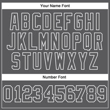 Load image into Gallery viewer, Custom Stitched Steel Gray White 3D Pattern Design Color Blocking Stripe Sports Pullover Sweatshirt Hoodie