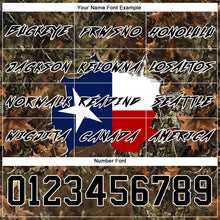 Charger l'image dans la galerie, Custom Camo Black-White 3D Texas Flag And Hunting Sports Pullover Sweatshirt Hoodie