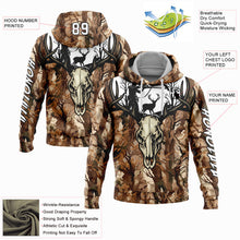 Charger l'image dans la galerie, Custom Camo White-Black 3D Gun Hunter Deer Hunting Sports Pullover Sweatshirt Hoodie