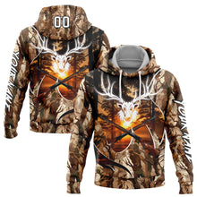 Charger l'image dans la galerie, Custom Camo White-Black 3D Gun Deer Hunting Sports Pullover Sweatshirt Hoodie