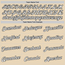 Загрузить изображение в средство просмотра галереи, Custom Stitched City Cream White-Black 3D Pattern Design Evil Eyes Sports Pullover Sweatshirt Hoodie