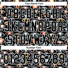 Laden Sie das Bild in den Galerie-Viewer, Custom Stitched Black White 3D Pattern Design Evil Eyes Sports Pullover Sweatshirt Hoodie