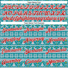 Загрузить изображение в средство просмотра галереи, Custom Stitched Midnight Green Red-White 3D Christmas Sports Pullover Sweatshirt Hoodie