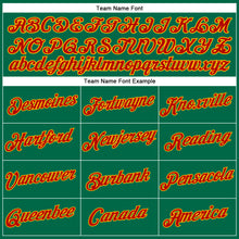 Загрузить изображение в средство просмотра галереи, Custom Stitched Kelly Green Red-Gold 3D Christmas Sports Pullover Sweatshirt Hoodie