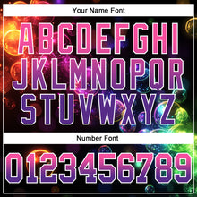 Charger l'image dans la galerie, Custom Stitched Black Pink-Purple Fade 3D Pattern Design Colorful Bubbles Sports Pullover Sweatshirt Hoodie