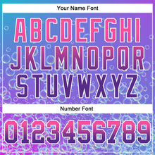 Charger l'image dans la galerie, Custom Stitched Purple Pink-White Fade 3D Pattern Design Colorful Bubbles Sports Pullover Sweatshirt Hoodie