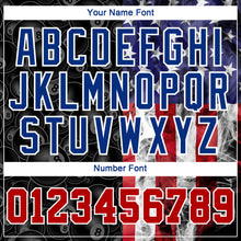 Load image into Gallery viewer, Custom Stitched Black Red-Royal 3D Billiard Snooker 8 Ball American Flag Sports Pullover Sweatshirt Hoodie