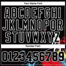 Load image into Gallery viewer, Custom Stitched Black White 3D Golfing Golf Sports Pullover Sweatshirt Hoodie