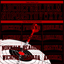 Load image into Gallery viewer, Custom Stitched Black Red 3D Dart Board Target Sports Pullover Sweatshirt Hoodie