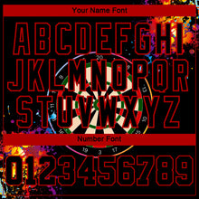 Load image into Gallery viewer, Custom Stitched Black Red 3D Dart Board Sports Pullover Sweatshirt Hoodie