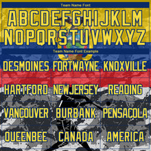 Laden Sie das Bild in den Galerie-Viewer, Custom Camo Yellow-Royal 3D Ecuador Ecuadorian Flag Sports Pullover Sweatshirt Salute To Service Hoodie