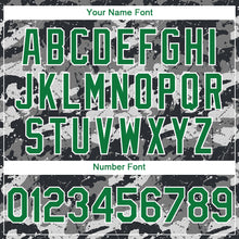 Laden Sie das Bild in den Galerie-Viewer, Custom Camo Kelly Green-White 3D Mexico Mexican Flag Sports Pullover Sweatshirt Salute To Service Hoodie